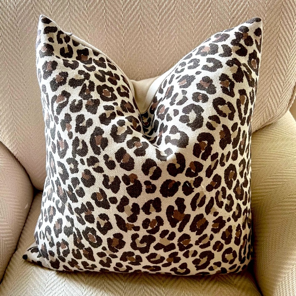 Animal Print Pillow